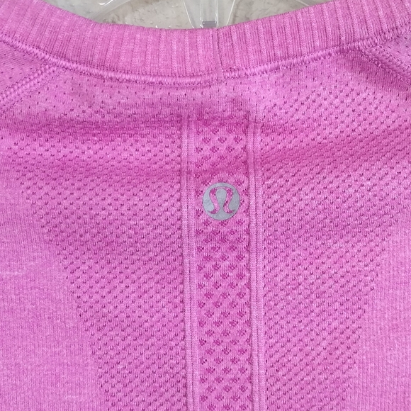 Swiftly Size 6 Pink Short Sleeve Athletic Top - Picture 6 of 8
